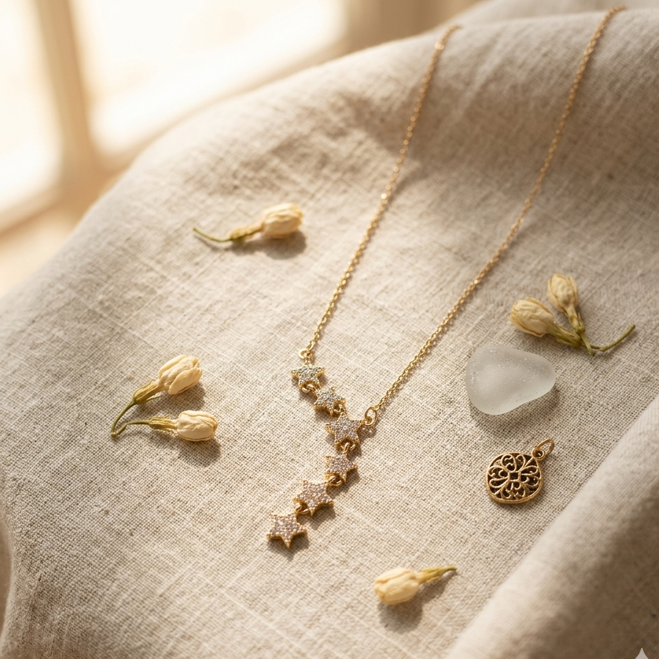 Starlight Drop Necklace