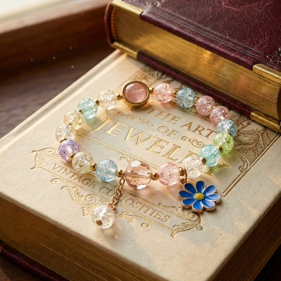 Blush Bead Bracelet