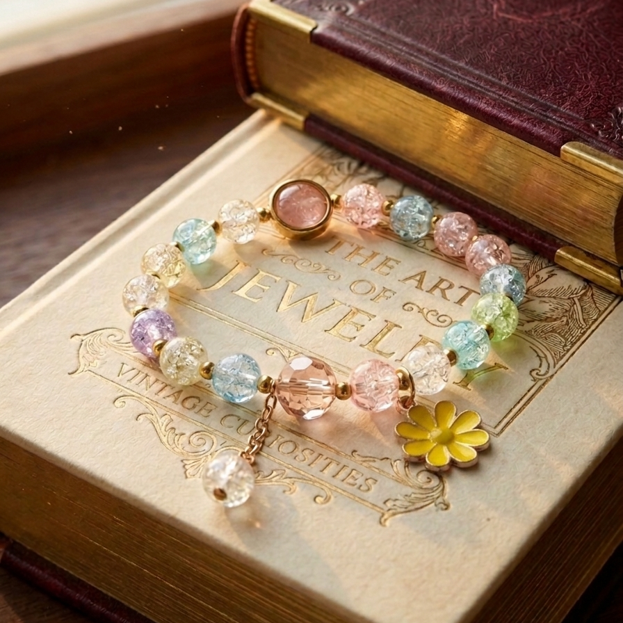 Blush Bead Bracelet