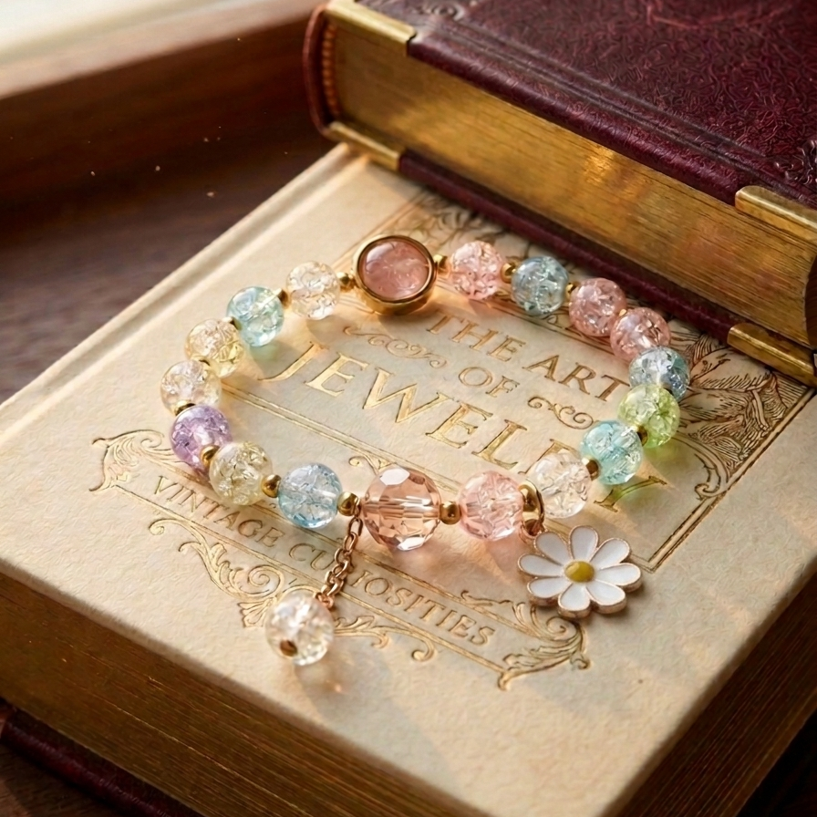 Blush Bead Bracelet