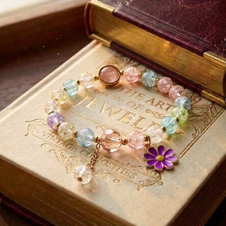 Blush Bead Bracelet