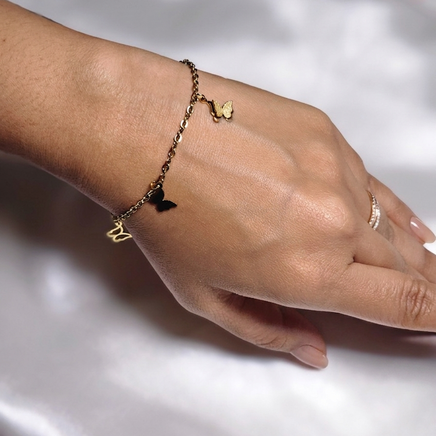Golden Flutter Bracelet