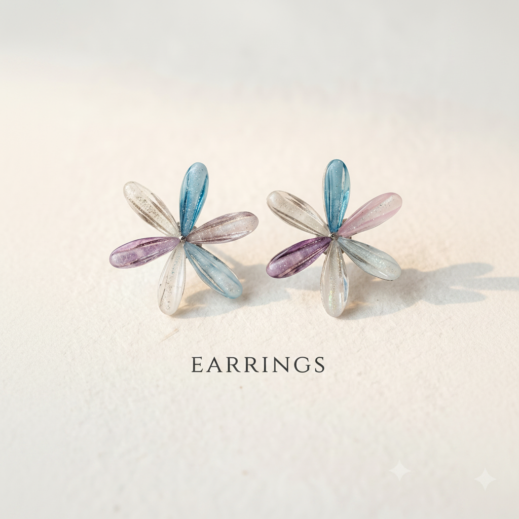 Aurora Bloom Stud Earrings