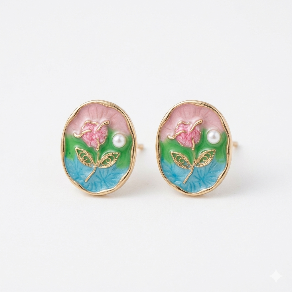 Pastel Bloom Studs