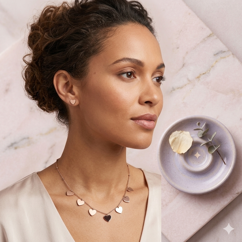 Heart Whisper Necklace Set