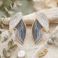 Stylish Leaf Drop Earrings