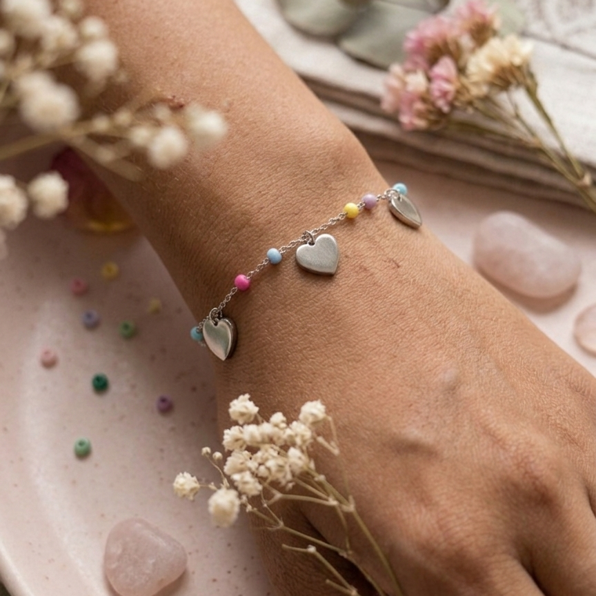 Candy Heart Bracelet