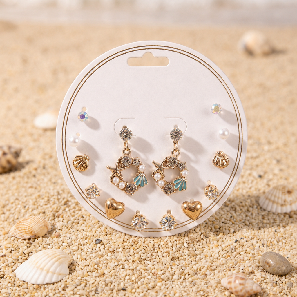 Ocean Treasure Earring Set