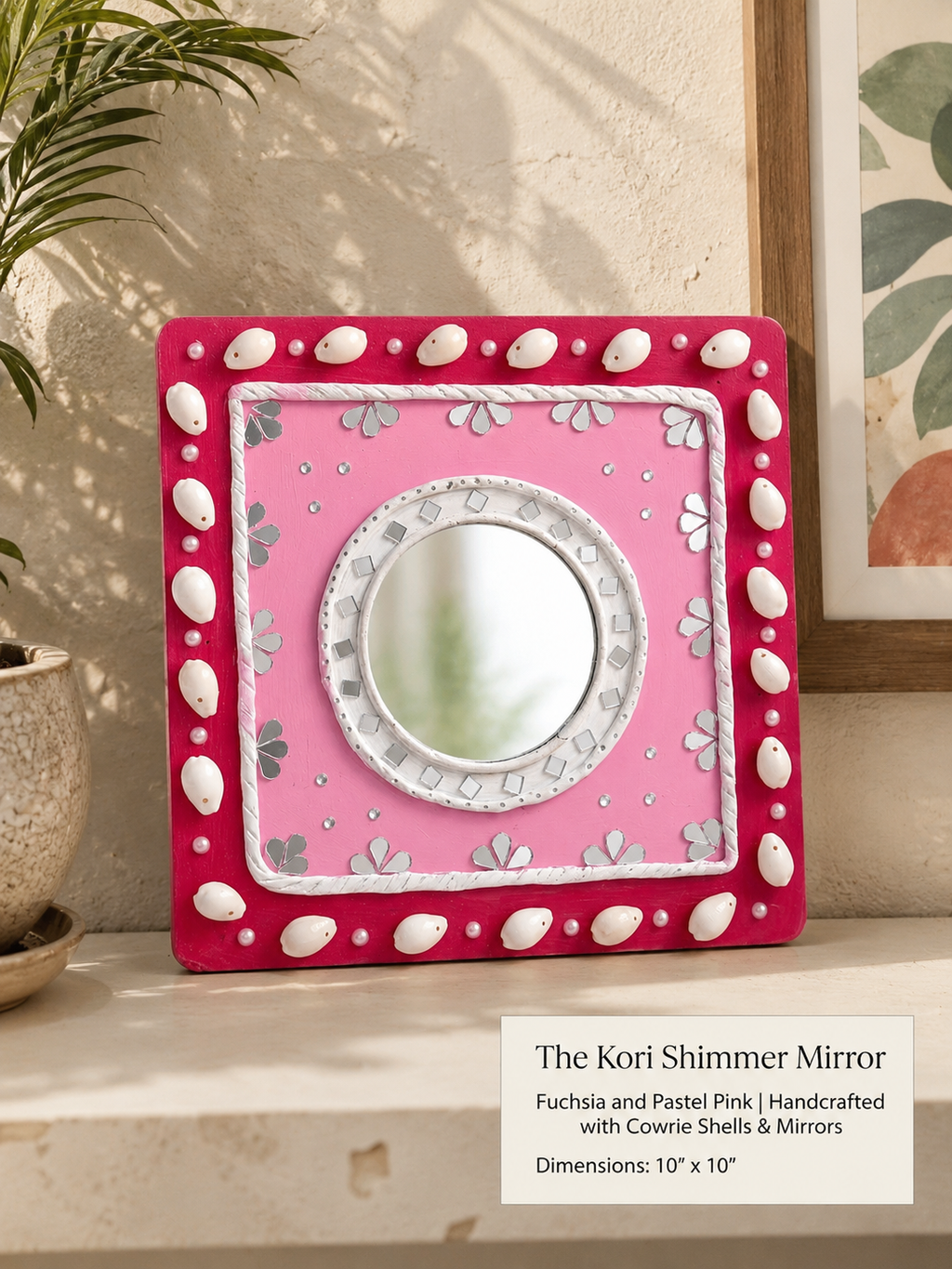Kori Shimmer Shell Mirror