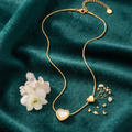 Celeste Heart Necklace