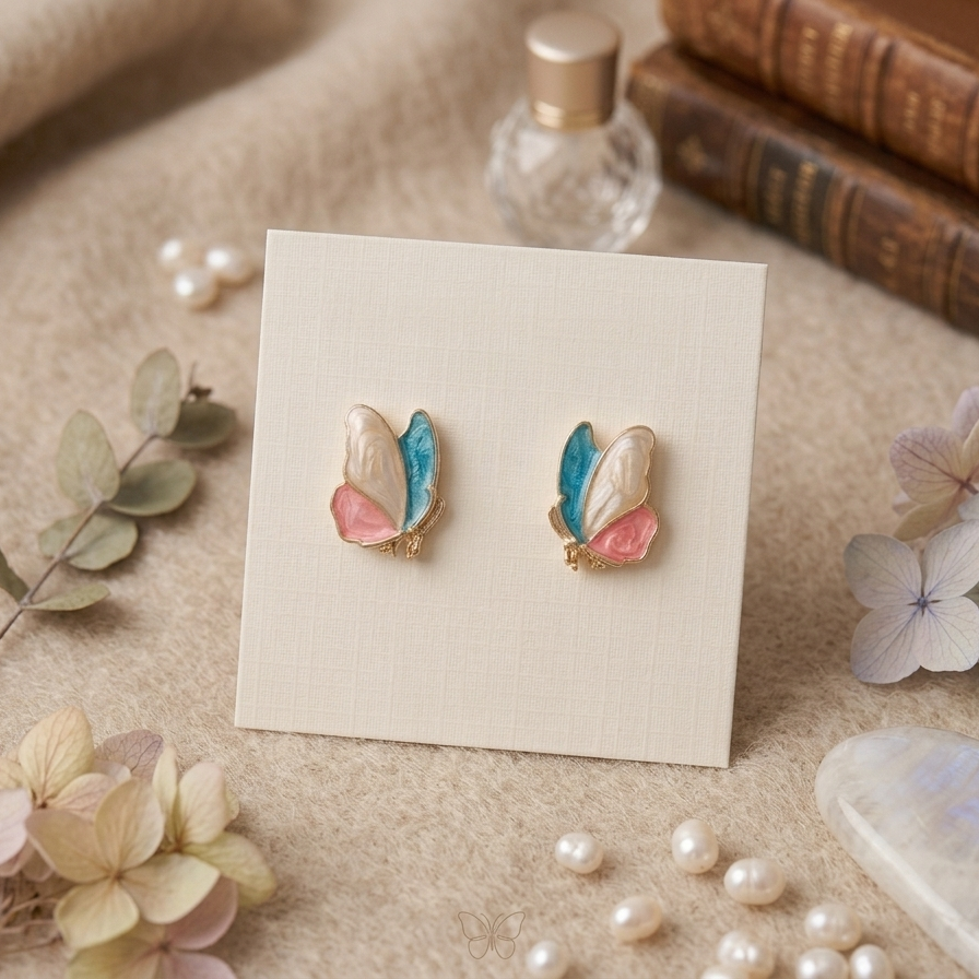 Butterfly Stud Earrings