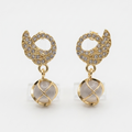 Swan Grace Drop Earrings