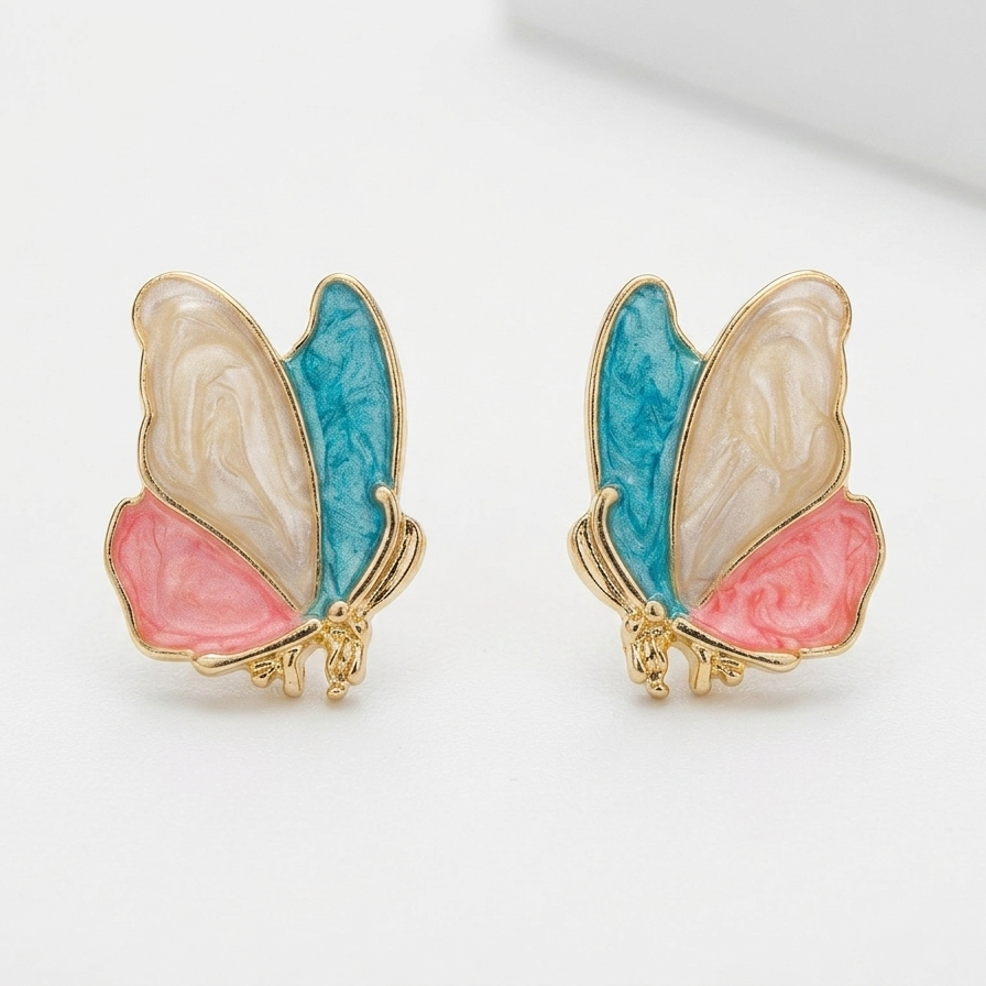 Butterfly Stud Earrings