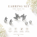 Butterfly Stud Set