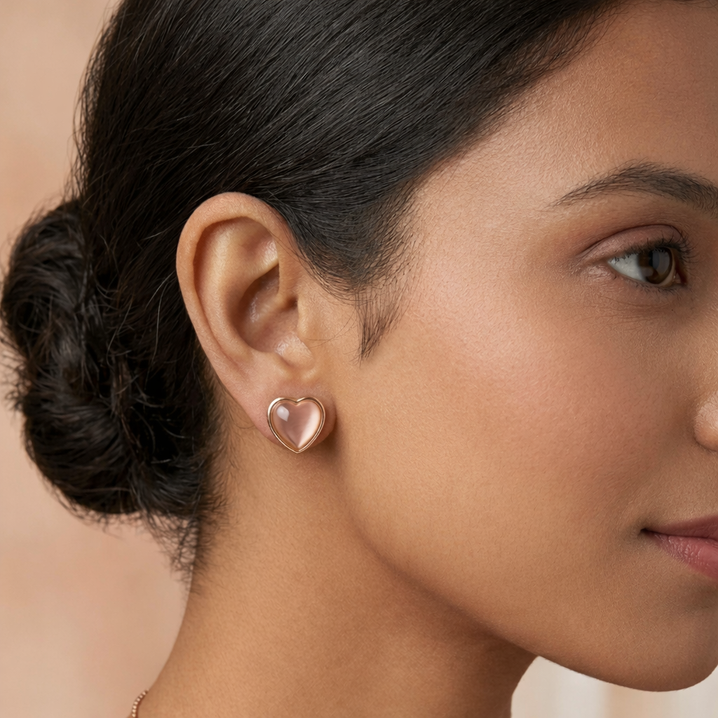 Heart Studs