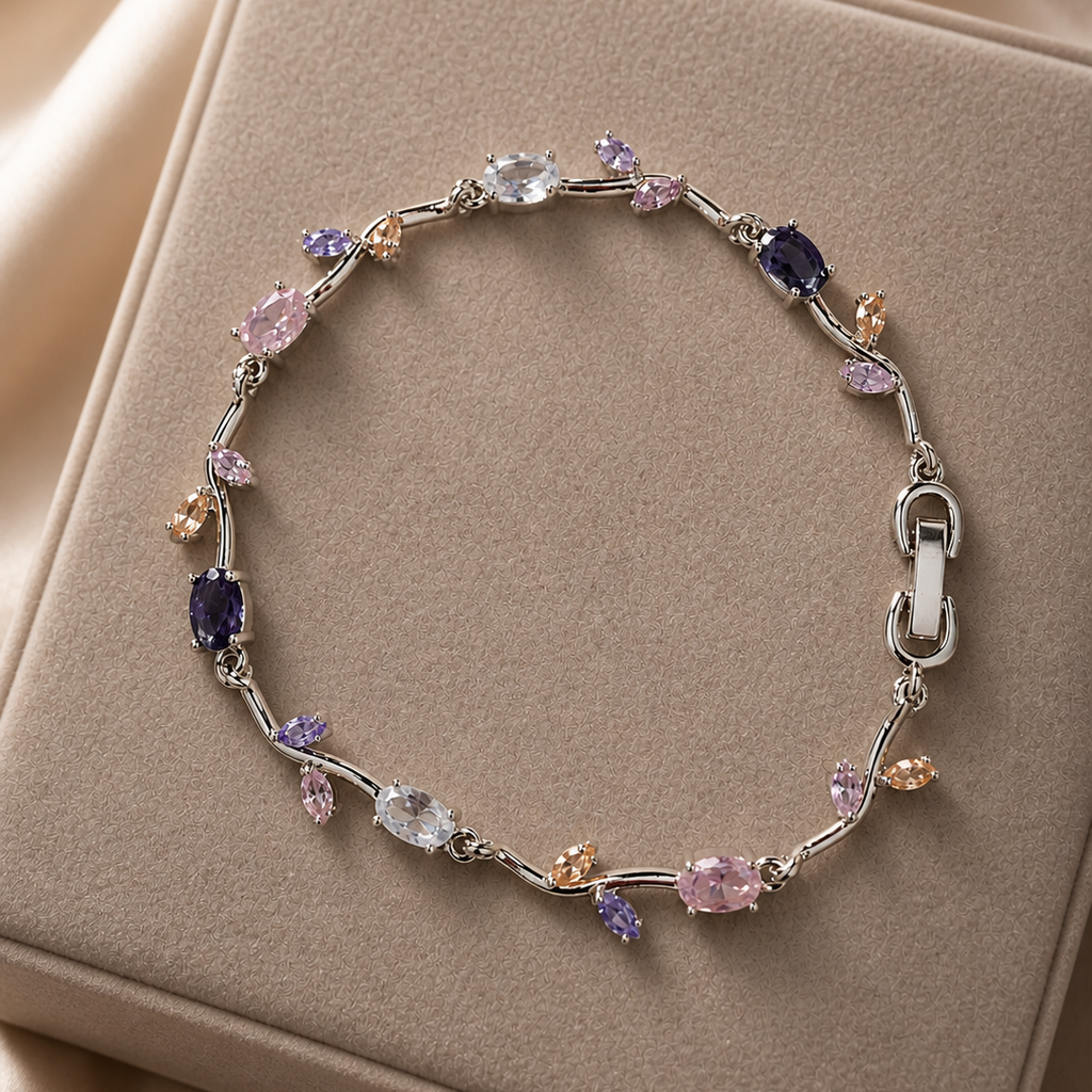 Royal Tulip Bracelet(Silver)