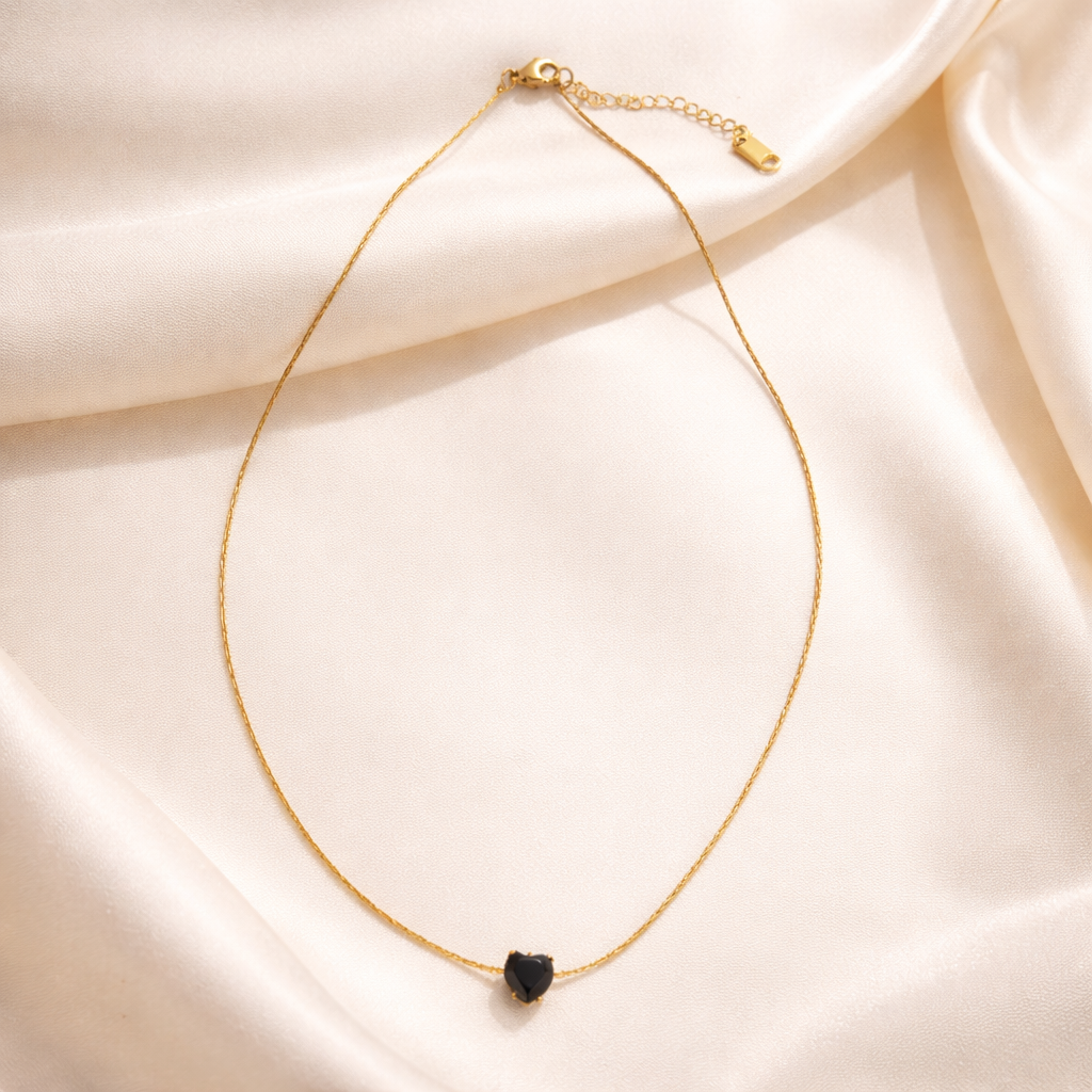 Eclipse Charm Pendant with Chain