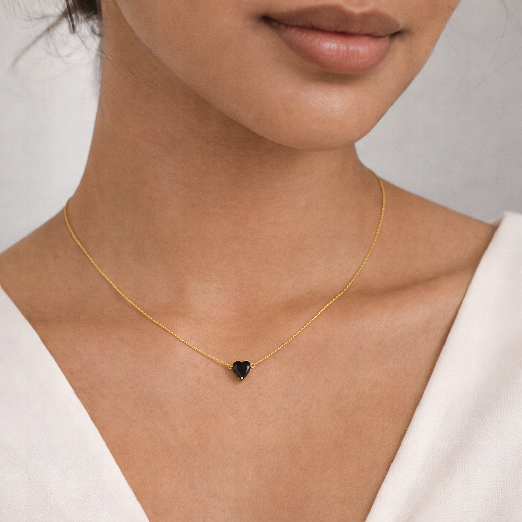 Eclipse Charm Pendant with Chain