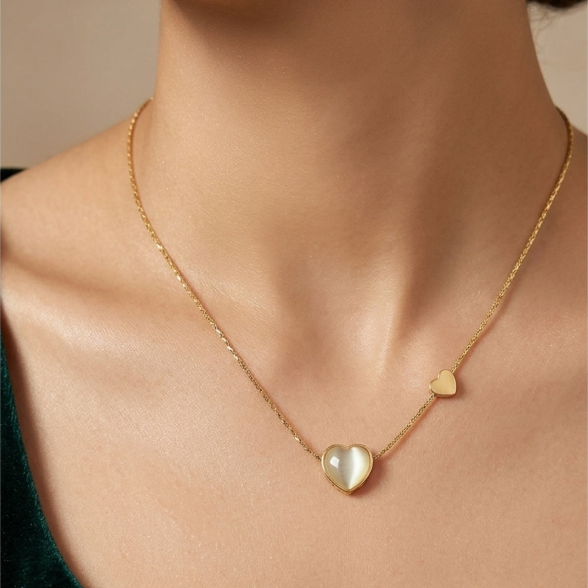 Celeste Heart Necklace